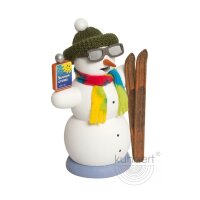 Kuhnert Räuchermann Schneemann Apre´s Ski