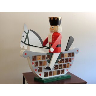 Richard Glässer advent calendar rocking horse