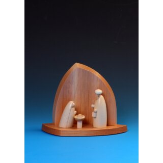 Emil Schalling rock with Holy Family