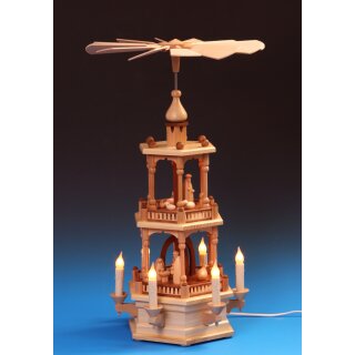 Emil Schalling pyramid nativity 2 floors, electrical