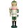 Seiffener Volkskunst eG nutcracker king white/green