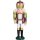 Seiffener Volkskunst eG nutcracker king purple/white