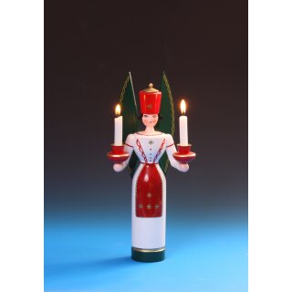 Emil Schalling angel candle holder