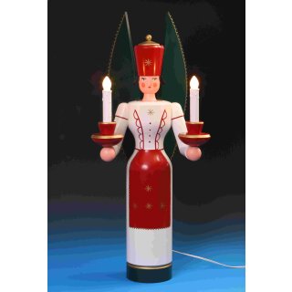 Emil Schalling angel candle holder big