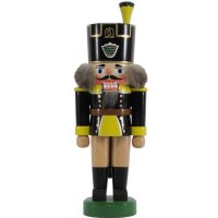 Legler Nussknacker Bergmann Sachsenwappen schwarz / gelb