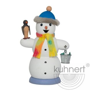 Kuhnert Räuchermann Schneemann mit Pinguin