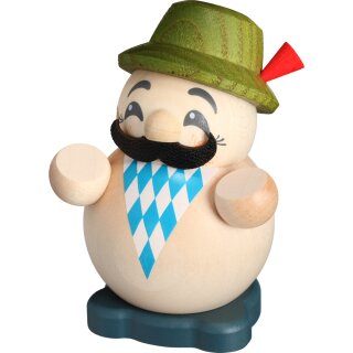 Kugelräucherfigur Bayer der Seiffener Volkskunst eG