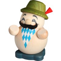 Kugelräucherfigur Bayer der Seiffener Volkskunst eG