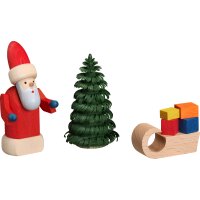 Bestückung Weihnachtsmann mit Schlitten der...