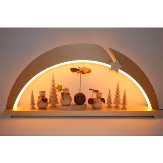 Rauta LED Bogen modernes Design mit 3 Engeln