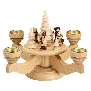 Unger Adventsleuchter Wintersport