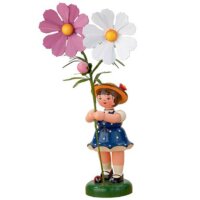 Hubrig flower girl with stick rose