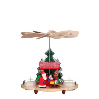 Christian Ulbricht Teelichtpyramide Weihnachtsmann auf...