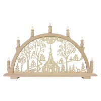 Lenk und Sohn Schwibbogen Seiffener Kirche