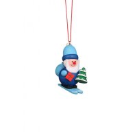 Christian Ulbricht tree decoration snowman in the plane