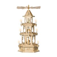Protzner Pyramide Motiv Wald 3 stöckig elektrisch