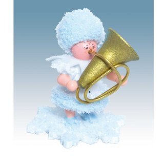 Schneeflöckchen mit Tuba
