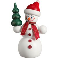 Räuchermann Schneemann Weihnachtsmann der Seiffener...