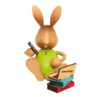 Kuhnert Osterhase Stupsi Homeschooling mit Laptop