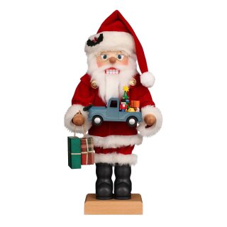 Christian Ulbricht Nutcracker Santa blue car