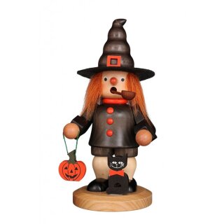 Christian Ulbricht Räuchermann Helloween Hexe
