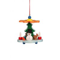 Christian Ulbricht tree decoration snowman in the plane