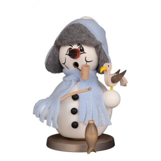 Christian Ulbricht Räuchermännchen Schneemann Eisangler