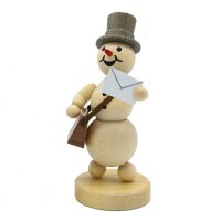 Wagner snowman curling player with stone