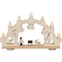 Saico 3D Lichterbogen Jäger im Wald