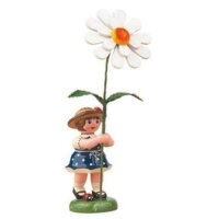 Hubrig Blumenkind / Blumenmädchen mit Margerite