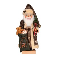 Christian Ulbricht Nussknacker Weihnachtsmann braun kariert