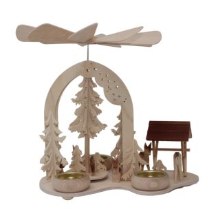 Ratags Pyramide Wildfütterung