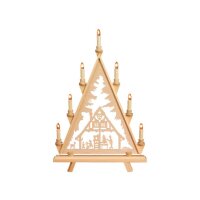 Baumann candle arch triangle motif pyramid