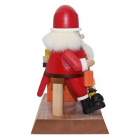 Richard Glässer Nussknacker Santa am Kamin