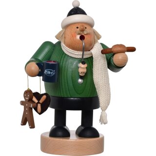 KWO Räuchermann Weihnachtsmarktbesucher
