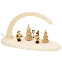Seiffener Volkskunst eG Lichterbogen Laternenkinder mit...