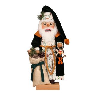 Christian Ulbricht Nussknacker Weihnachtsmann grüne Robe