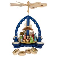 Richard Glässer Pyramide Heilige Drei Könige blau