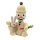 Wagner Schneemann Junior sitzend mit Hase