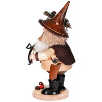 DWU Räuchermann Räuberwichtel mit Armbrust