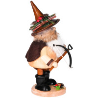 DWU Räuchermann Räuberwichtel mit Armbrust