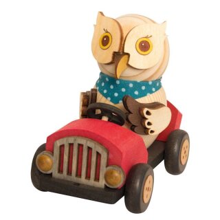 Kuhnert Mini Eule im Flitzer rot