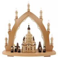 Lenk und Sohn Schwibbogen Frauenkirche mit...