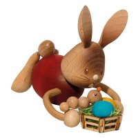 Kuhnert Osterhase Stupsi mit Ostereierkorb