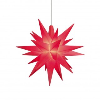 Herrnhuter Weihnachtsstern rot aus Kunststoff Ø 8cm