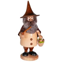 DWU Räuchermann Wichtel Pilzsammler natur