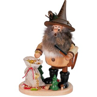 DWU Räuchermann Räuberwichtel mit Goldsack