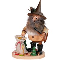 DWU Räuchermann Räuberwichtel mit Goldsack