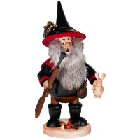 DWU Räuchermann Räuberwichtel Wilderer schwarz