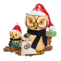 Kuhnert Raucheule Weihnachtsmann mit Kind